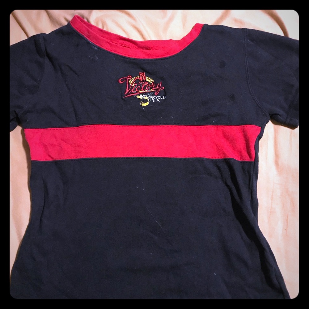 Victory motorcycle short sleeved shirt
